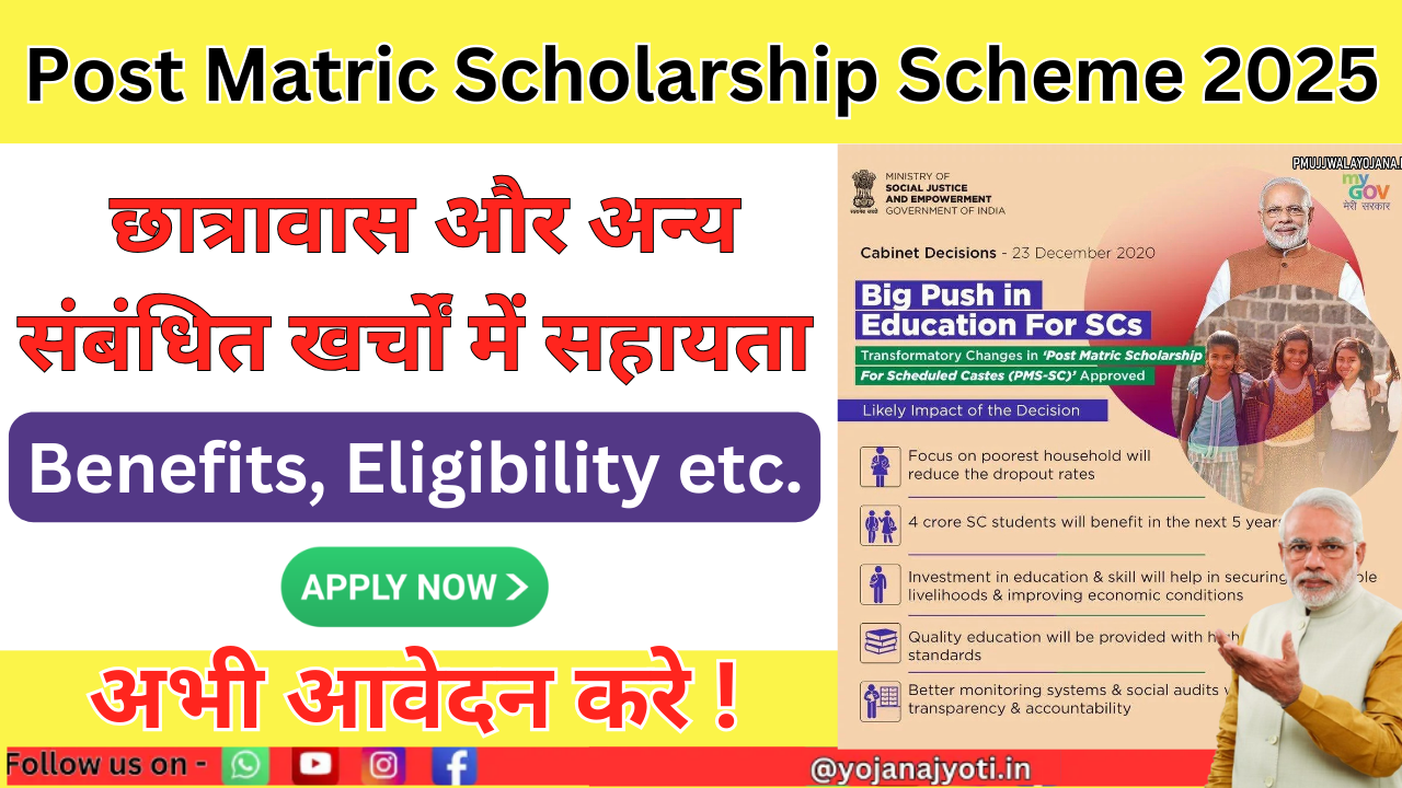 Post Matric Scholarship Scheme